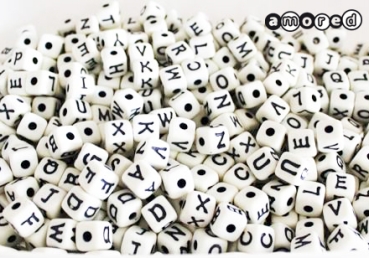 Kunstoffbuchstaben 11 mm (Set assortiert à 200 Stück)