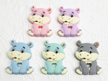 Beiss Anhänger Hippo mehrfarbig gross