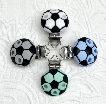 Silikon Musterclips Fussball