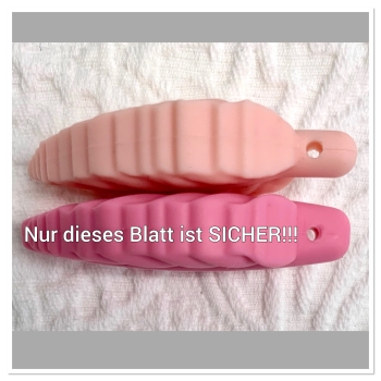 Beissmotiv Blatt Gross hängend