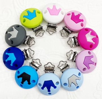 Silikonclips Krone