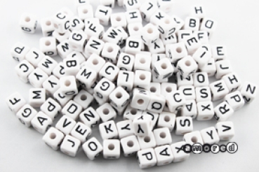 Kunstoffbuchstaben 10 mm (Set assortiert à 200 Stück)
