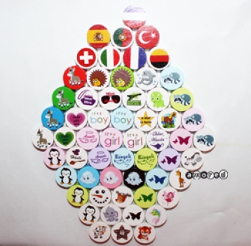 Motiv-Scheibe Tiere *by Simi*