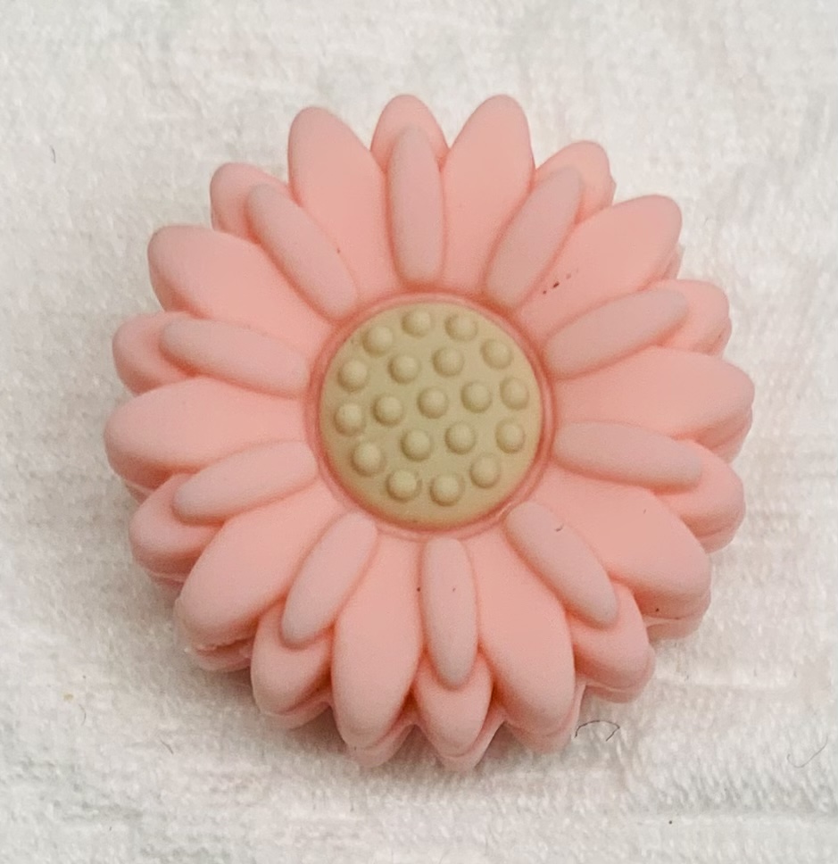 Beissmotiv Little Flower babyrosa 