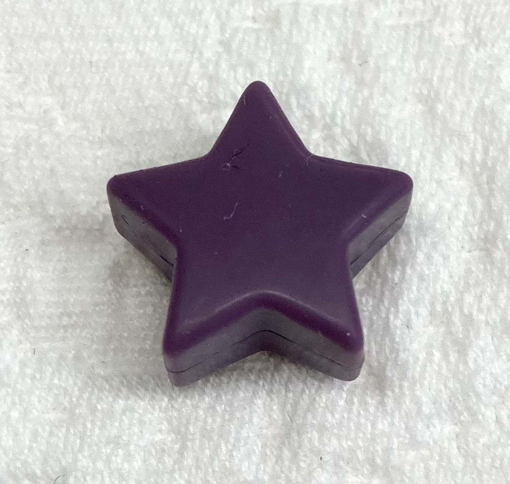 Beissmotiv Mini Sternli lavendel 