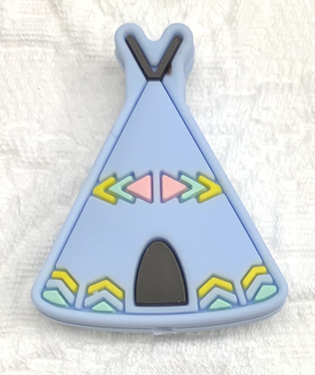 Beissmotiv Tipi Pastellblau 