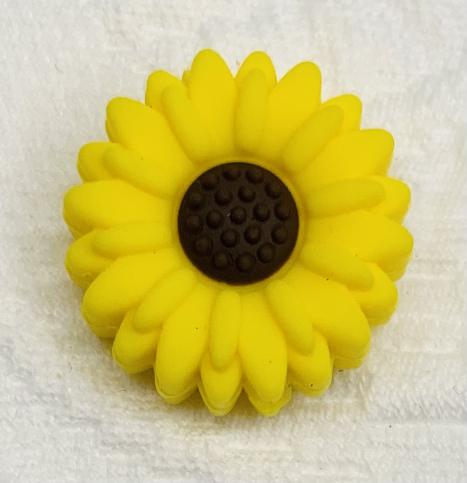 Beissmotiv Little Flower gelb 