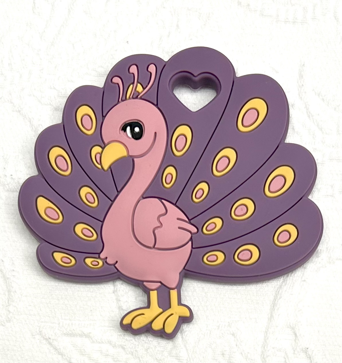 Beiss Anhänger Pfau lavendel 