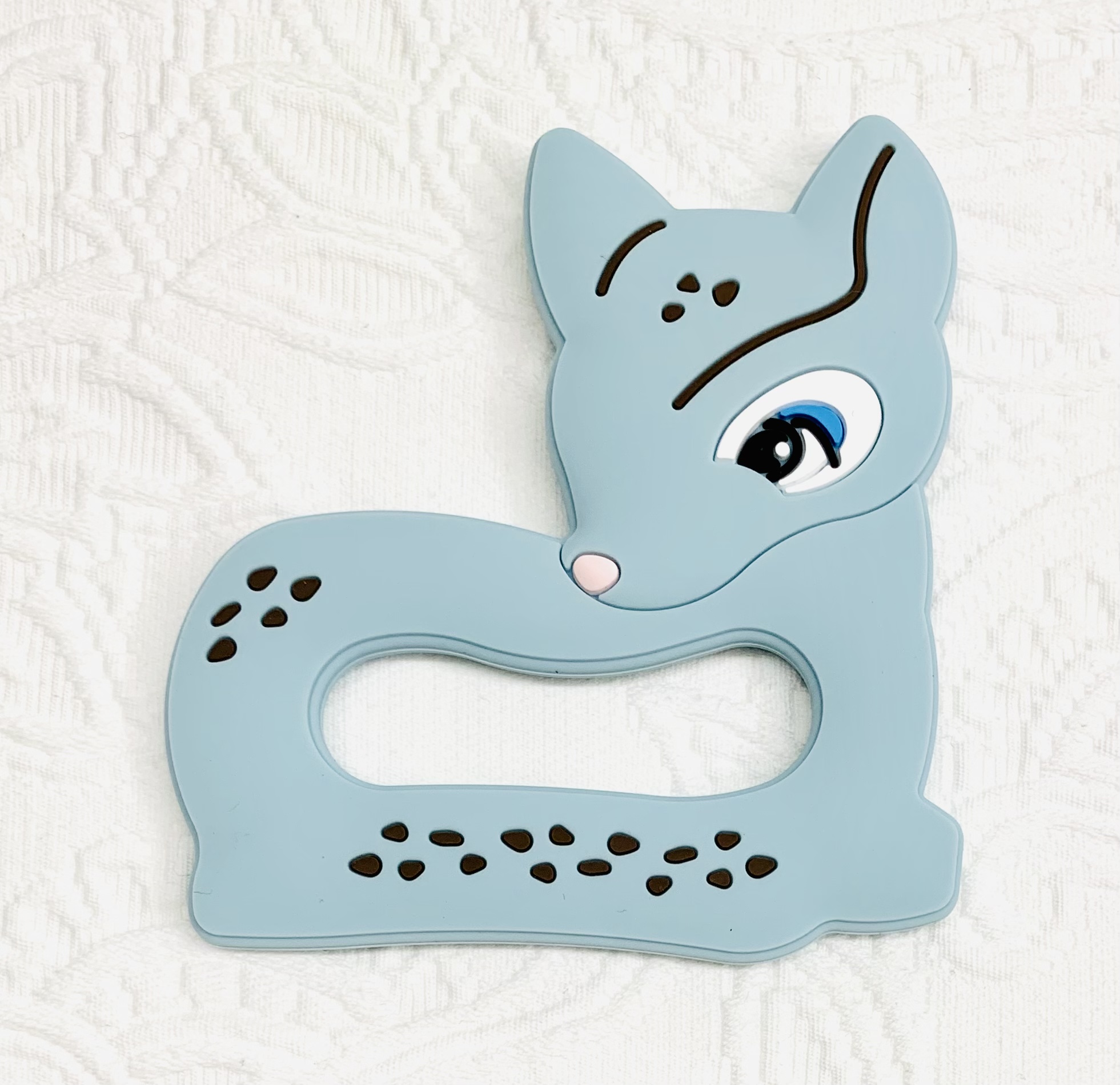 Beiss-Ring Reh babyblau 