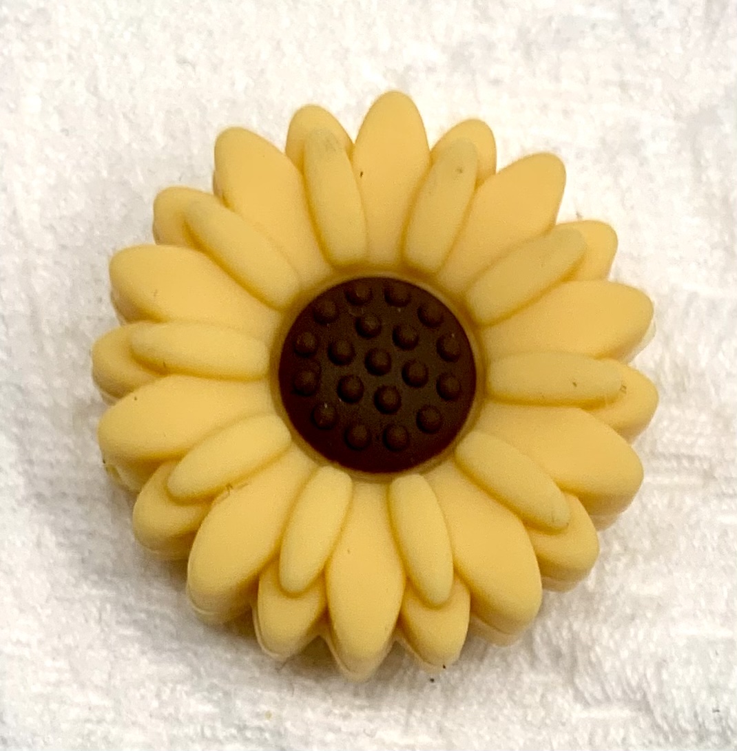 Beissmotiv Little Flower maisgelb 