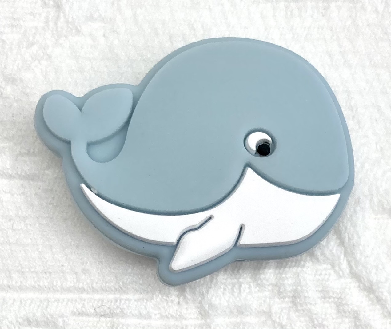 Beissmotiv Walfisch babyblau
