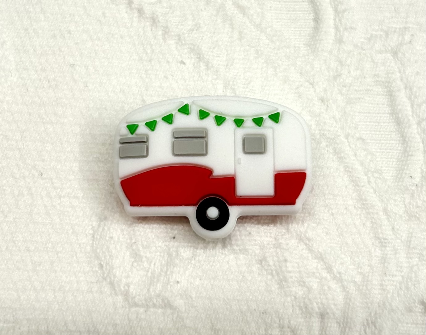 Beissmotiv Camper rot