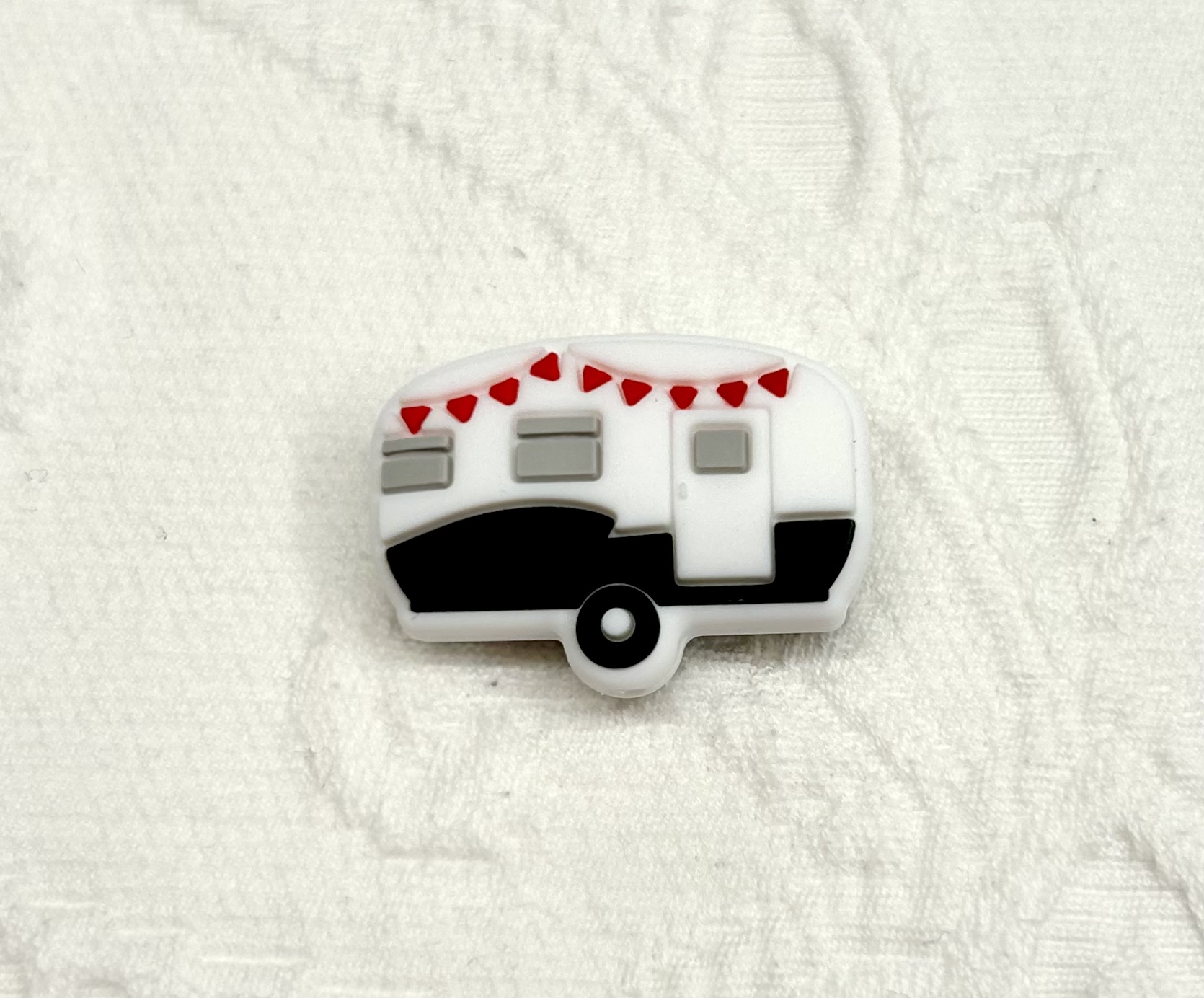 Beissmotiv Camper schwarz