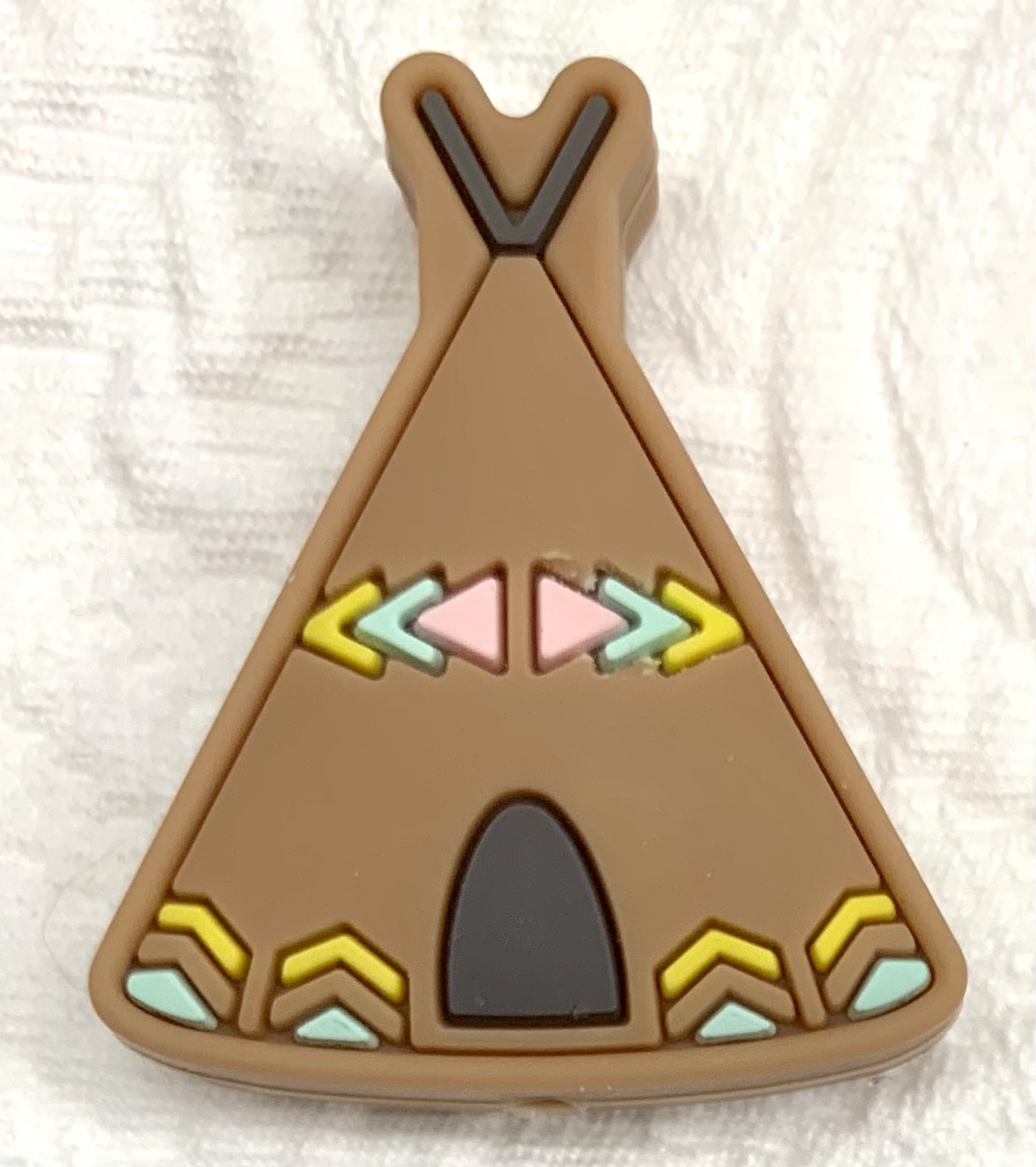 Beissmotiv Tipi hellbraun 