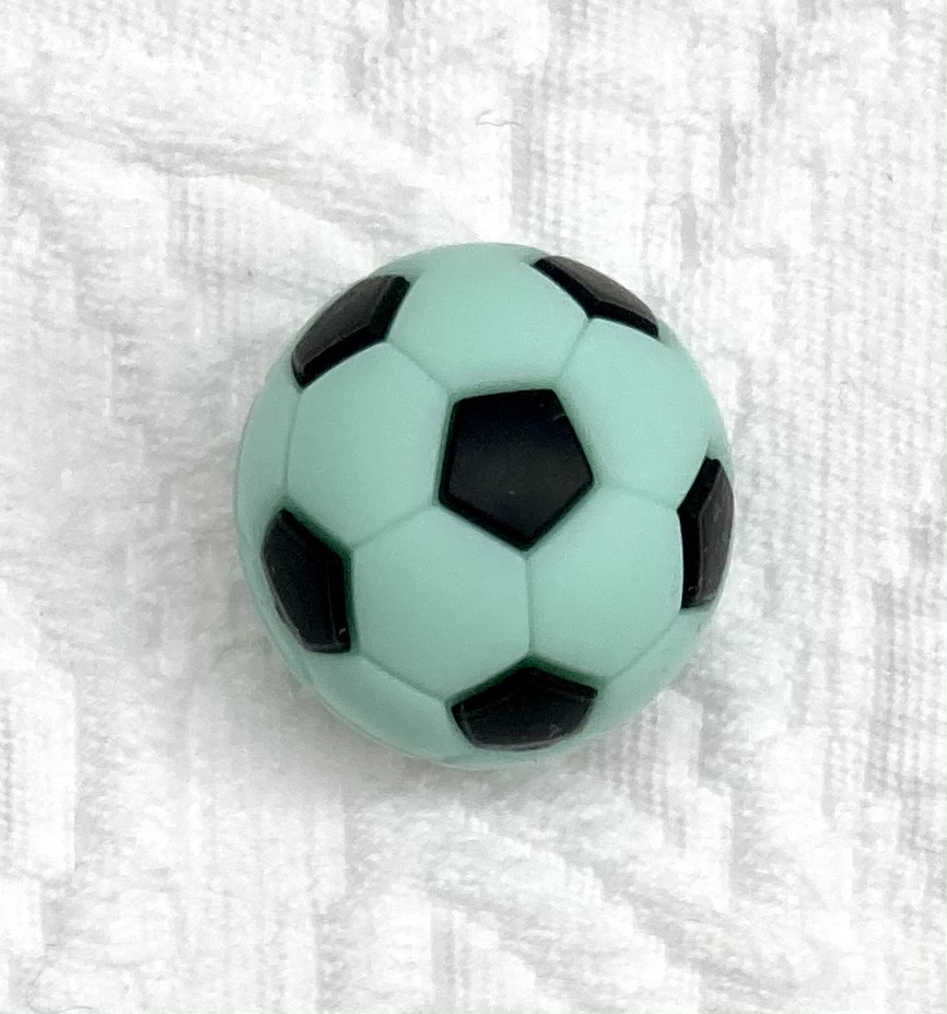 Beissmotiv Fussball RUND mint