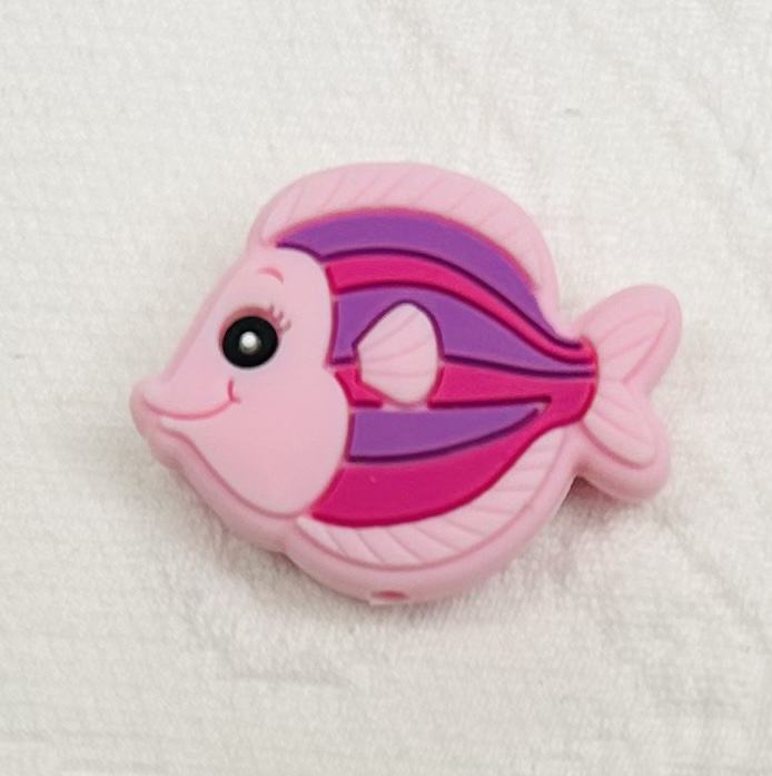 Beissmotiv Fisch pastellrosa 
