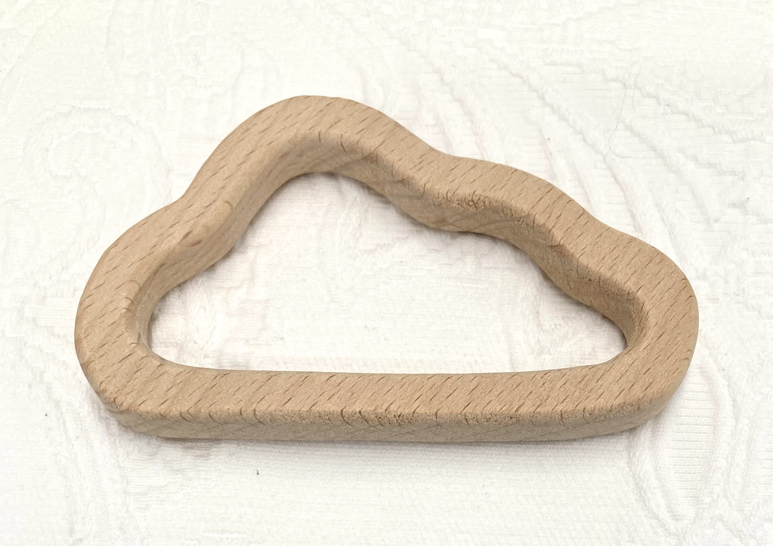 Natur-Holz Anhänger Wolke