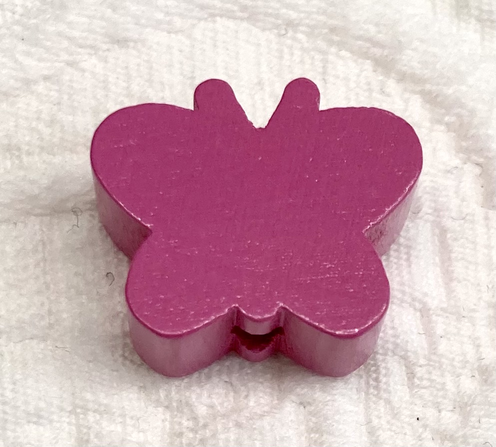 Schmetterlinge uni mini pink modern 