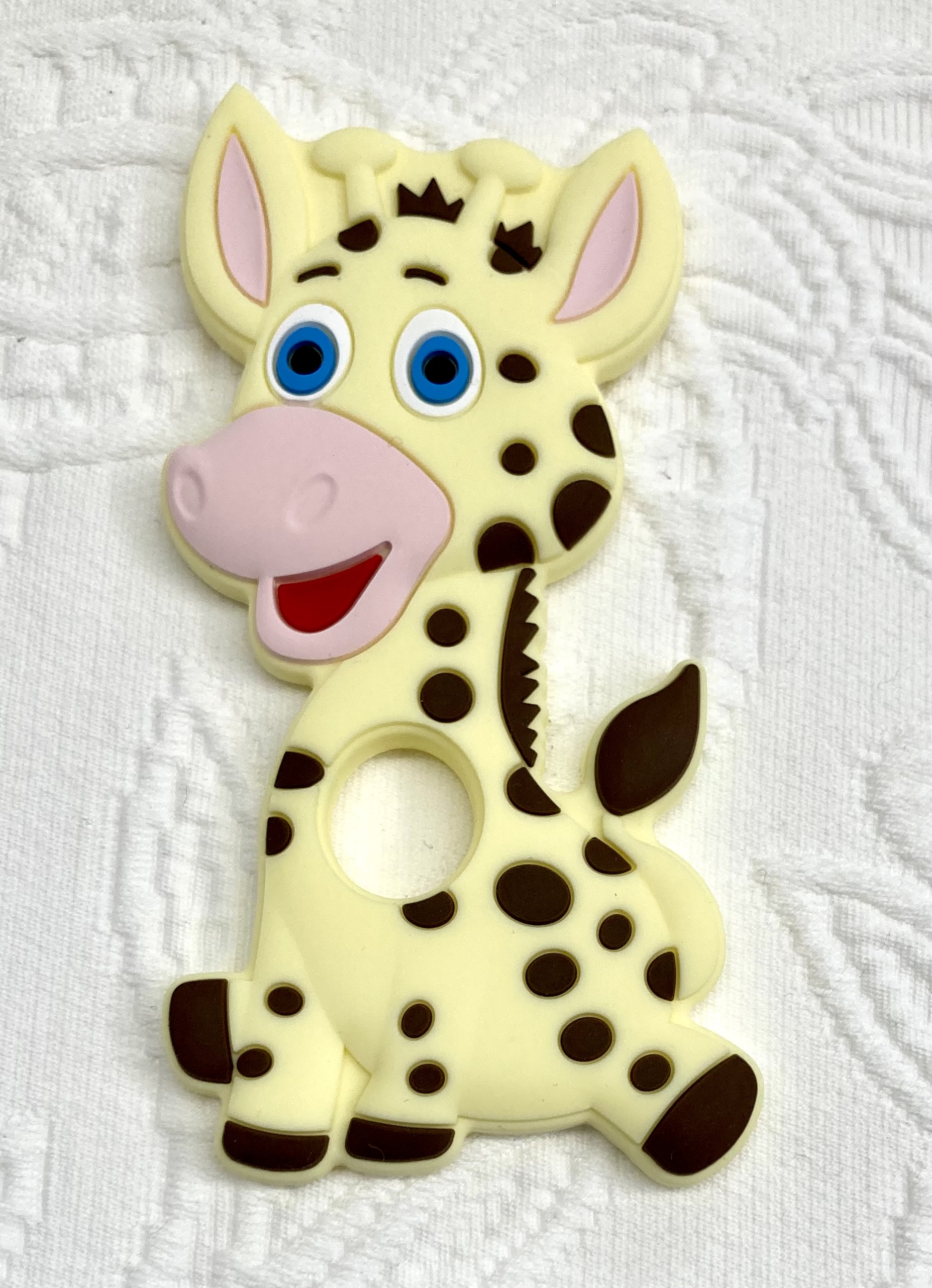 Beiss Anhänger Giraffe mehrfarbig pastellgelb