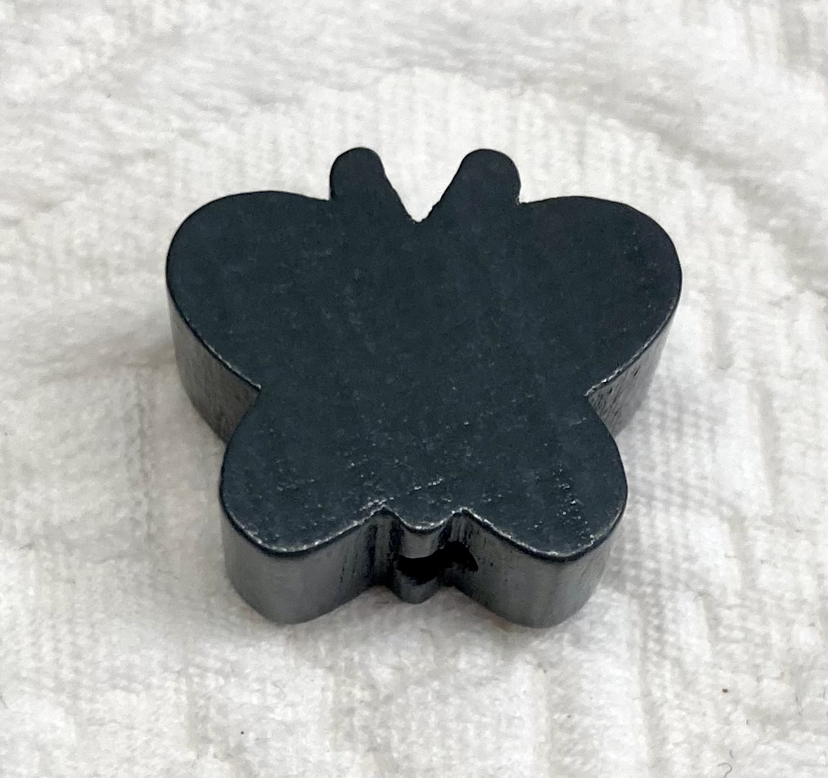 Schmetterlinge uni mini grau 
