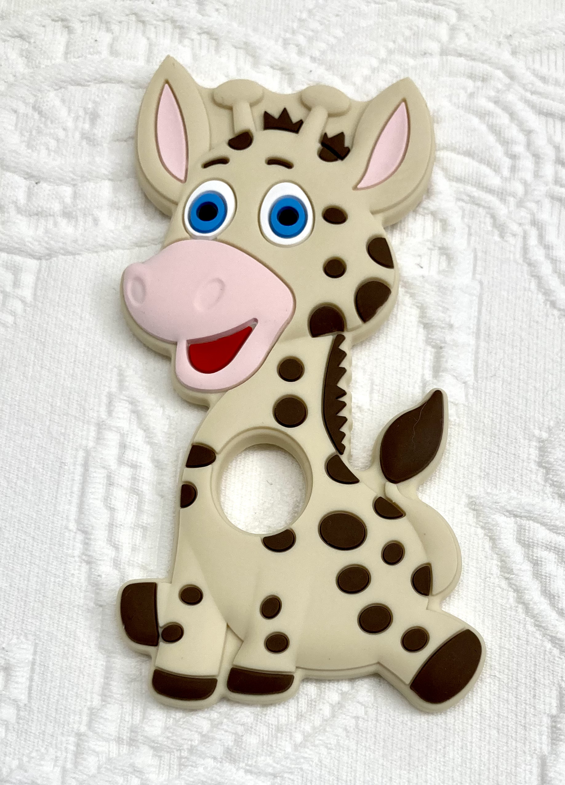 Beiss Anhänger Giraffe mehrfarbig natur