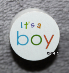 It's a boy Scheibe weiss *by Simi*