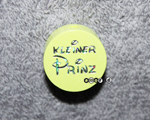 Glitzerscheiben Kleiner Prinz lemon