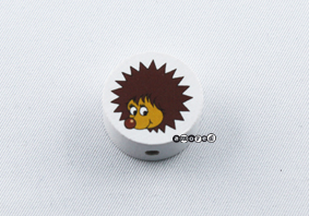 Igel Scheibe weiss *by Simi*