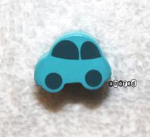 Auto klein helltürkis-petrol