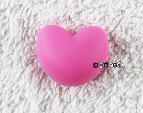 Beissmotiv Herzli rosa