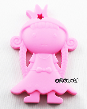 Beissanhänger Prinzessin *by Simi* rosa