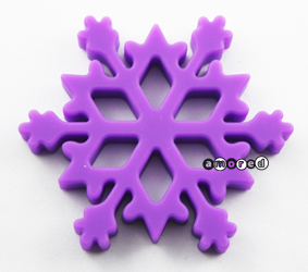 Beissanhänger Snowflake *by Simi* blaulila
