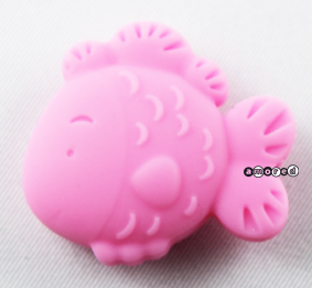 Beissmotiv Fisch *by Simi* rosa 