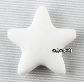 Beissmotiv Sterne weiss 