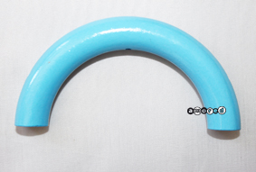 Halbringe skyblau