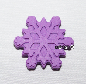 Beissmotiv Snowflake *by Simi* flieder 	  