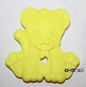 Beissanhänger *by Simi* Leopard lemon