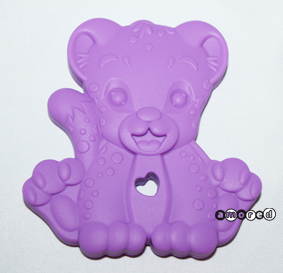 Beissanhänger *by Simi* Leopard flieder