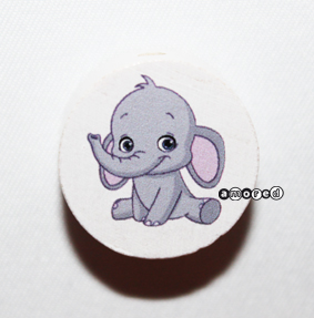 Elefant Scheibe *by Simi*