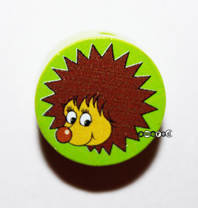 Igel Scheibe grün *by Simi*