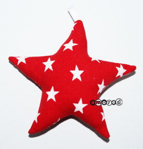 Stoffstern *Sterne* rot 