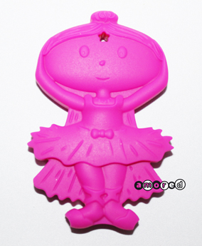 Beissanhänger Ballerina pink *by Simi*