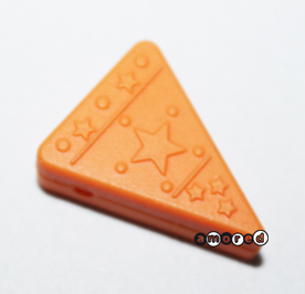 Beissmotiv Wimpel mandarin         