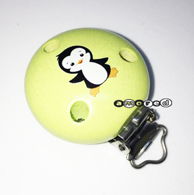 Motivclip Pinguin lemon