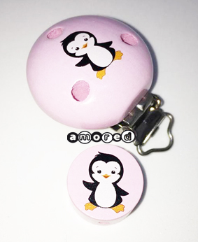 Mini-Set Pinguin rosa 