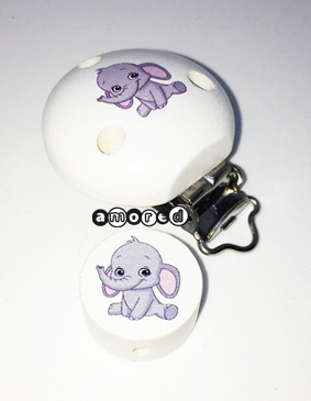 Mini-Set Elefant weiss 