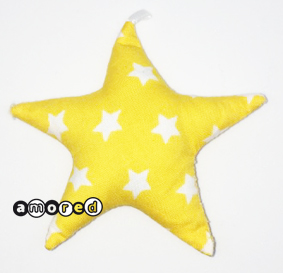 Stoffstern *Sterne* gelb 