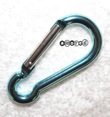 Metallkarabiner babyblau
