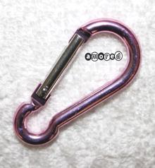 Metallkarabiner rosa