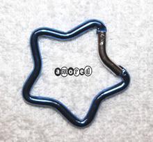 Sternkarabiner blau